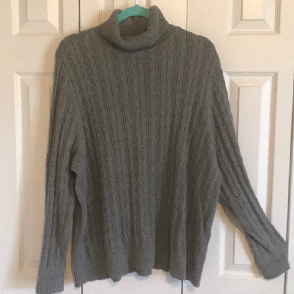 St. John’s Bay Cableknit Turtleneck - Size 3X